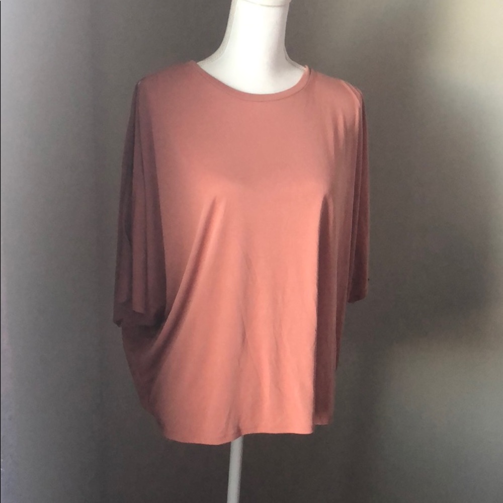 BNWT Blush Express top w/3/4 slit sleeve detail